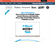 Tablet Screenshot of internetbusinessmastery.com